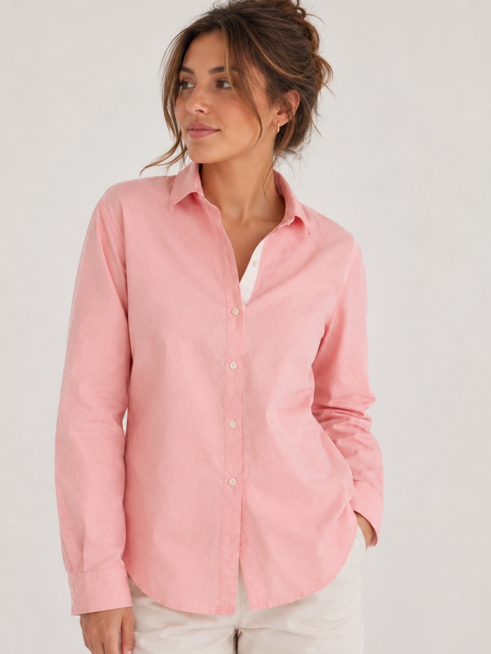 UNTUCKit Coral Toscano Button‎ Down Shirt Casual Capsule Minimalist